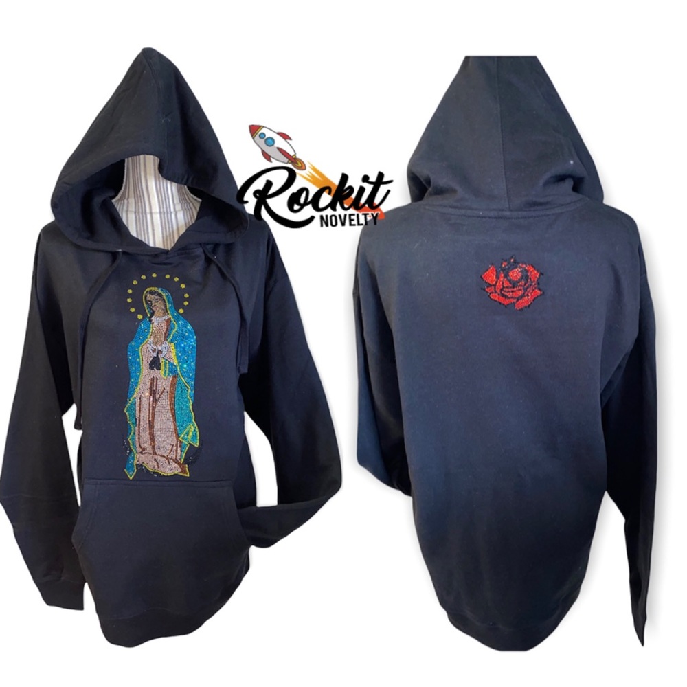 Virgen de Guadalupe hoodie large